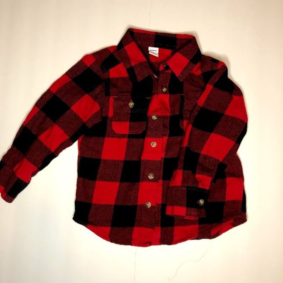 Carter's Toddler Boys Cotton Plaid Shirts - Picture 5 of 8